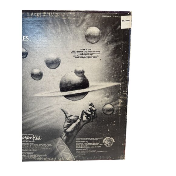 Styx Man of Miracles Wooden Nickel Records Vinyl Rock 1974 Original - Picture 6 of 12